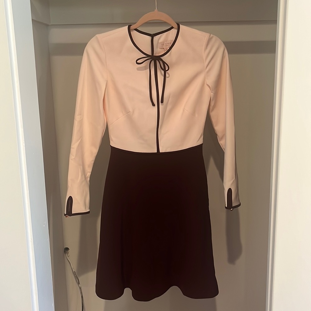 Pink and purple Ted Baker dress